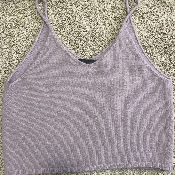 Code x Mode M Purple Sweater Tank - Picture 1 of 2